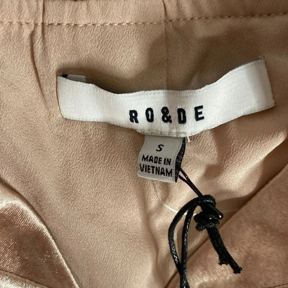 RO & DE SATIN Bomber Jacket - Picture 5 of 9